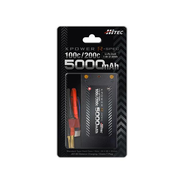 HiTEC ハイテック XPOWER R-SPEC バッテリー 7.4V 5000mAh 100C HiTEC ハイテック XPOWER R-SPEC バッテリー 7.4V 5000mAh 100C