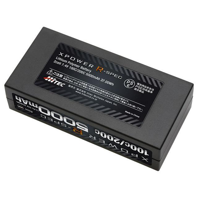 HiTEC ハイテック XPOWER R-SPEC バッテリー 7.4V 5000mAh 100C HiTEC ハイテック XPOWER R-SPEC バッテリー 7.4V 5000mAh 100C