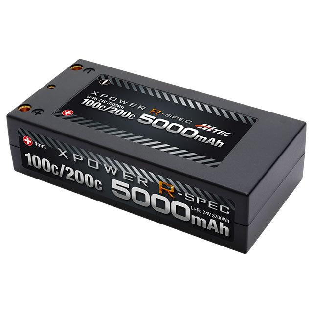 HiTEC ハイテック XPOWER R-SPEC バッテリー 7.4V 5000mAh 100C HiTEC ハイテック XPOWER R-SPEC バッテリー 7.4V 5000mAh 100C