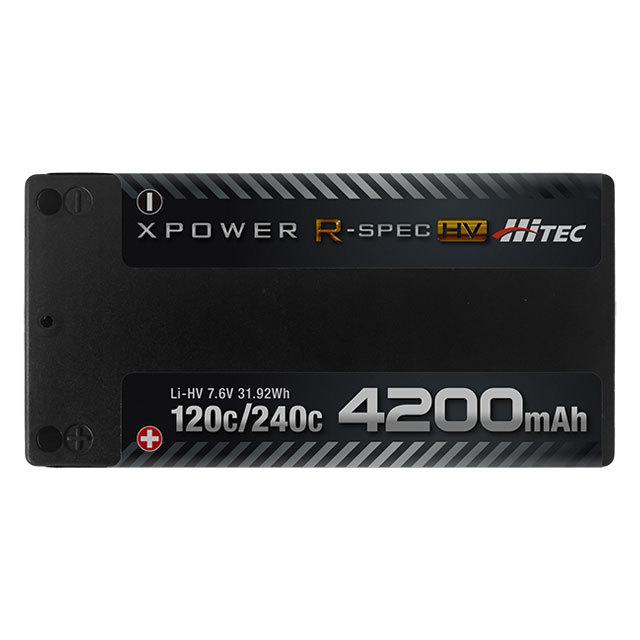 HiTEC（ハイテック） XPOWER R-SPEC HV Li-HV 7.6V 4200mAh 120C/240C