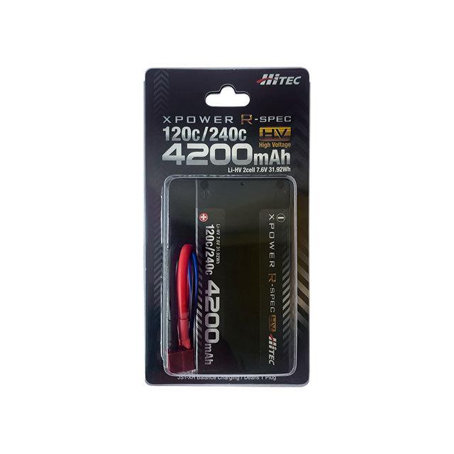 HiTEC（ハイテック） XPOWER R-SPEC HV Li-HV 7.6V 4200mAh 120C/240C