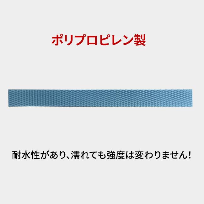 再生 PPバンド グリーンライトバンド 2巻入 1ケース 梱包 eDH15 厚み0.59mm 幅15mm×長さ2500m 業務用 梱包機用 青 緑 黒｜shikiita-net｜07