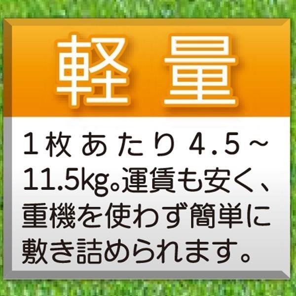 ジュライト10ハーフS【6セット12枚送料無料】（910×910mm）厚み10mm 樹脂製敷板 ◇個人配送不可◇沖縄・離島除く◇の画像