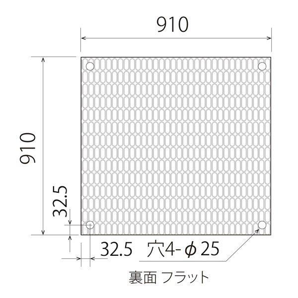 ジュライト6ハーフS【10セット20枚送料無料】（910×910mm）厚み6mm 樹脂製敷板 ◇個人配送不可◇沖縄・離島除く◇の画像