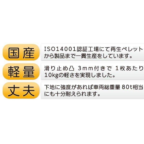 らくらくばん【10枚セット送料無料】（910×1,820mm）厚み9mm 樹脂製敷板 ◇個人配送不可◇沖縄・離島除く◇の画像