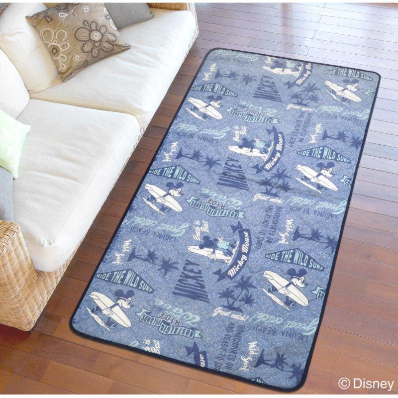 ラグ 接触冷感 夏用ラグ ミッキー ラグ サーフ 1畳 90 185cm 洗濯機で洗える キャラクターラグ 1帖 ひんやり敷きパッド 敷きパッド ディズニー Mickey Surf90x185 四季物屋 通販 Yahoo ショッピング