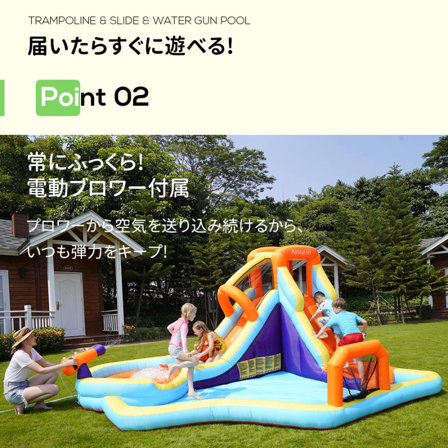 大型 プール エアー 遊具 滑り台 ビニールプール 大型プール トランポリン すべり台 大型遊具 キッズハウス プレイハウス 