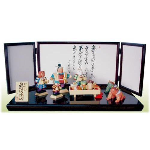 オンラインショッピング 鬼退治 一刀彫り五月人形 桃太郎 純正公式 Ameriaadvisory Am