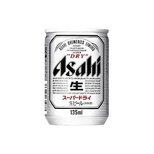 アサヒスーパードライ 135ml缶 1箱（24缶入） アサヒビール :31100:四季彩倶楽部 - 通販 - Yahoo!ショッピング