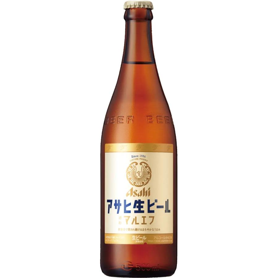 アサヒ生ビール マルエフ 中瓶 1箱（20本入）アサヒビール :425:四季彩倶楽部 - 通販 - Yahoo!ショッピング