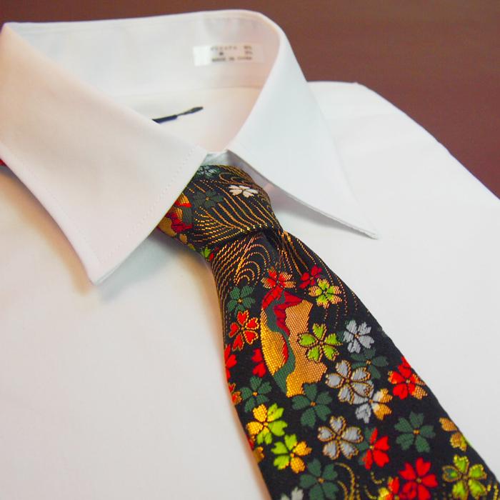 高級金襴布の ネクタイ 和柄 一本一本 ハンドメイド 日本製