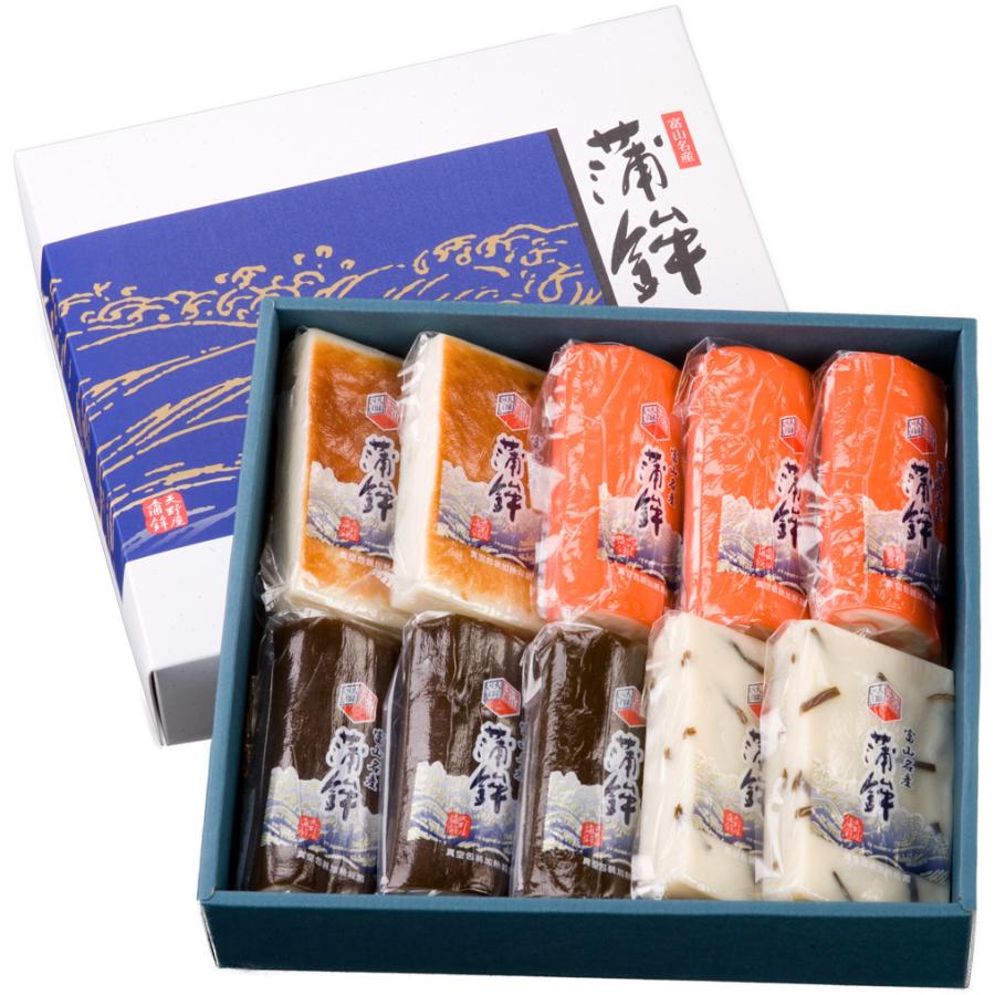 かまぼこ 蒲鉾 富山名産 小巻 箱入り お中元 お歳暮 ギフトに最適 140g×10本入り（B3）｜shikisainomise｜02