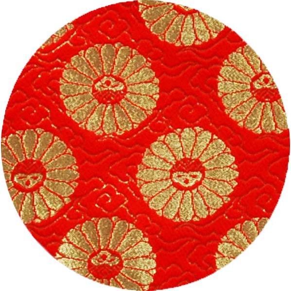 金襴 座布団 4枚セット 和柄 菊紋様 座布団 御前 法要座布団 菊013 金らん 和柄 和室 国産 金襴 サイズ67