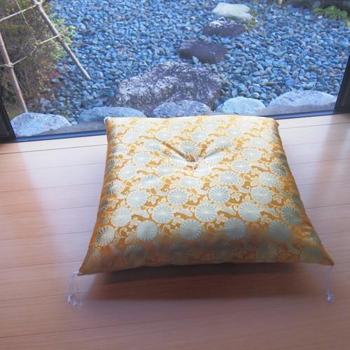 雅錦大柄 ご前座布団 67×68cm 送料無料 お客さん 仏壇 仏前 法事