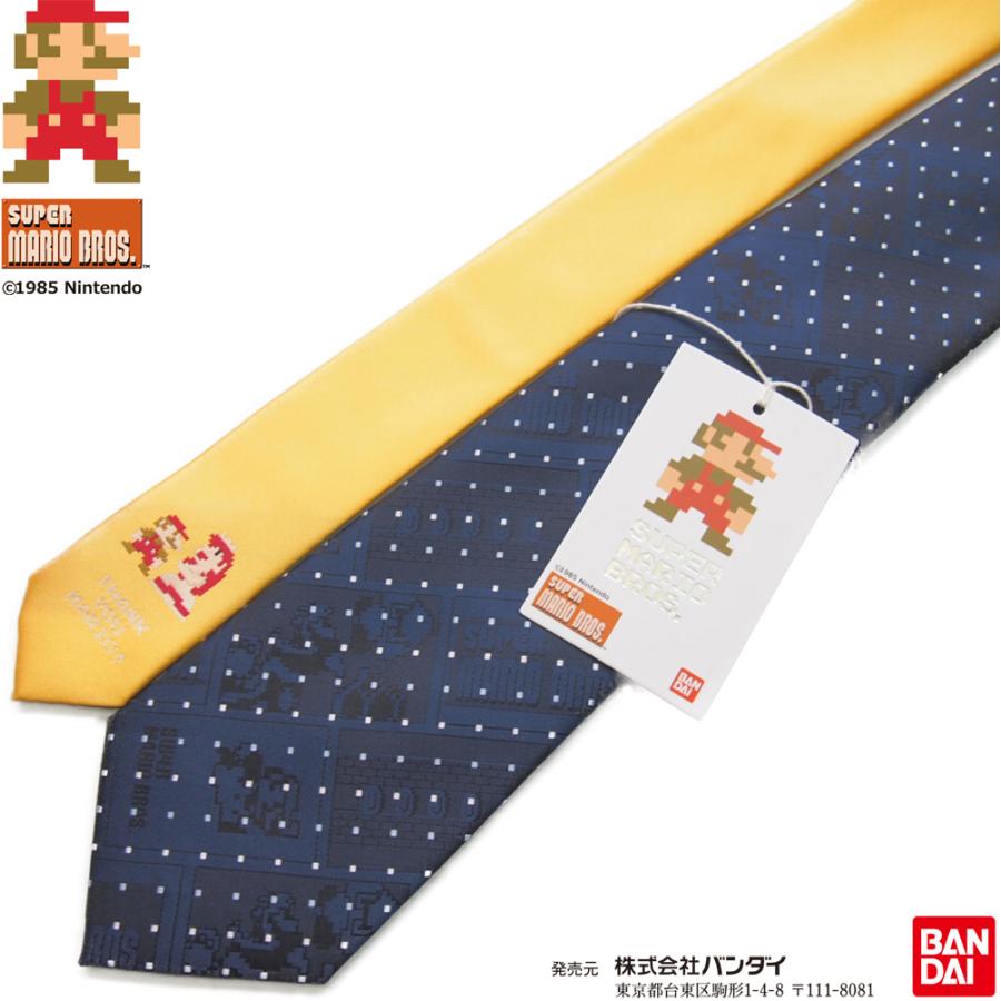 任天堂（Nintendo） スーパー マリオ ブラザーズ ネクタイ 可愛い