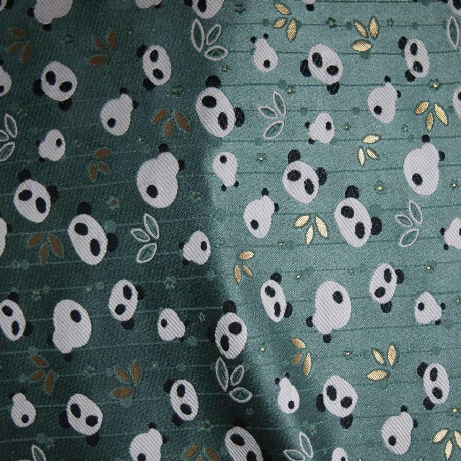 金らん生地 金襴 はぎれ高級生地の切売り販売 和柄 着物生地 シャンシャン パンダ Panda Hagire Creem 和柄雑貨 四季彩の店 一新堂 通販 Yahoo ショッピング