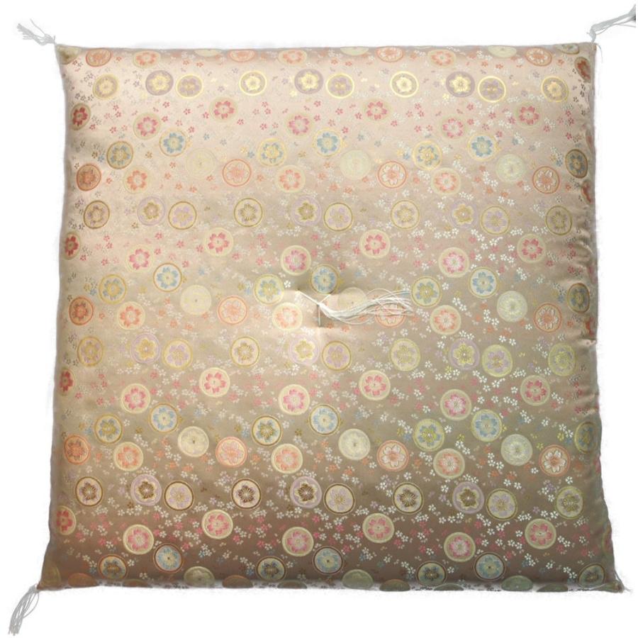 ギャッベ フクロウ 椅子用マット 座布団 40x40 ペルシャ 本物 手織り