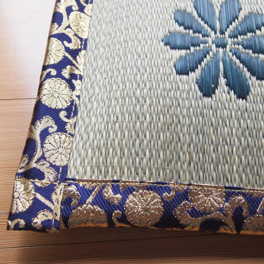 十二菊 夏用 いぐさ （イ草） 座布団 70×70cm 送料無料 お客さん