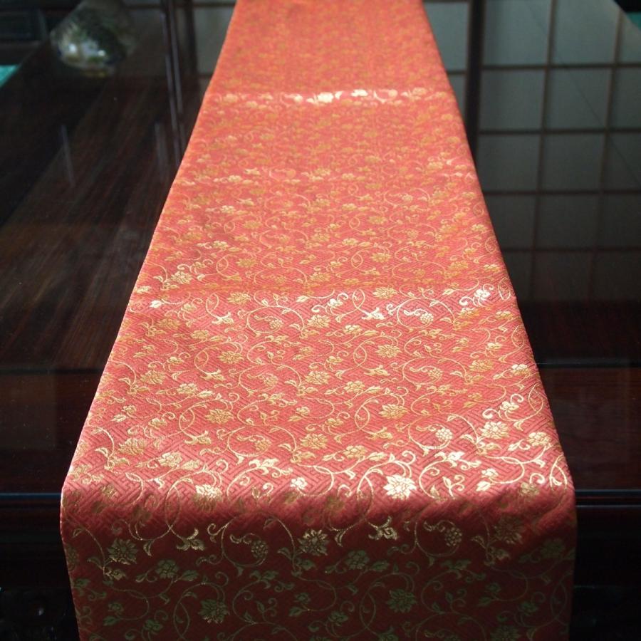 テーブルランナー （テーブルクロス） 防火マット （30×200m） 金襴布
