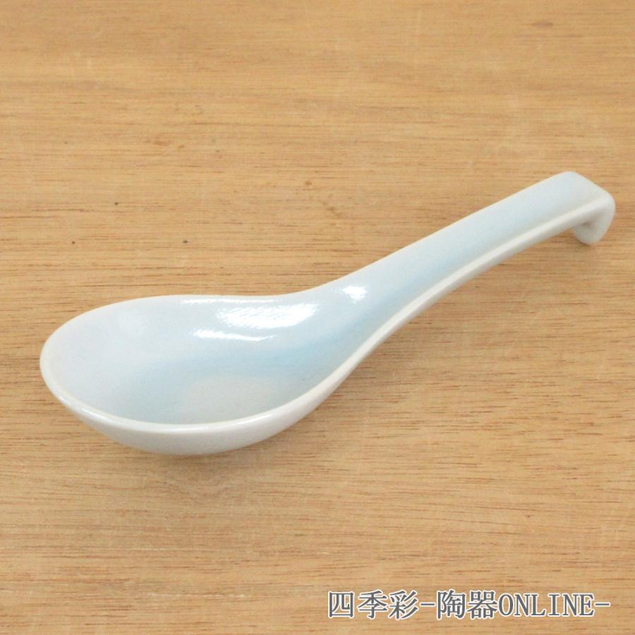 レンゲ カギ付き 青磁 業務用 美濃焼 9b346 13 贈答