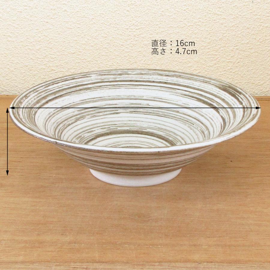 鉢 ボウル 平鉢 向付 錆うず巻 おしゃれ 和食器 業務用 美濃焼 26b141