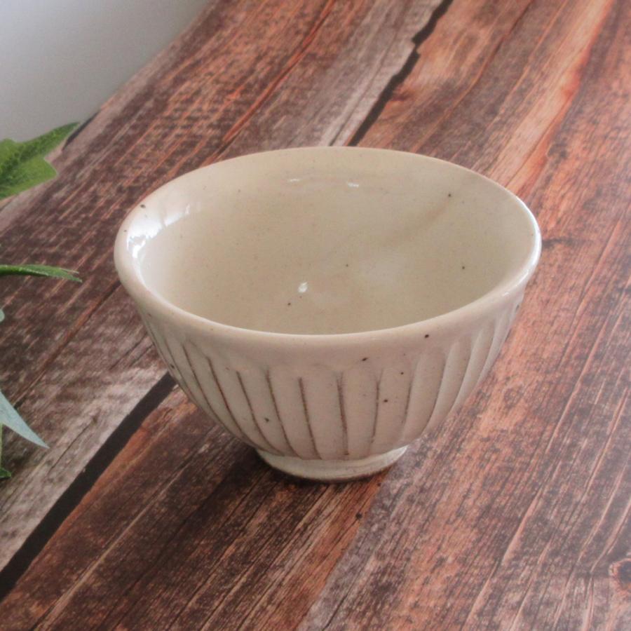 ご飯茶碗 粉引削ぎ目 おしゃれ 飯碗 和食器 業務用 美濃焼 23b029-01