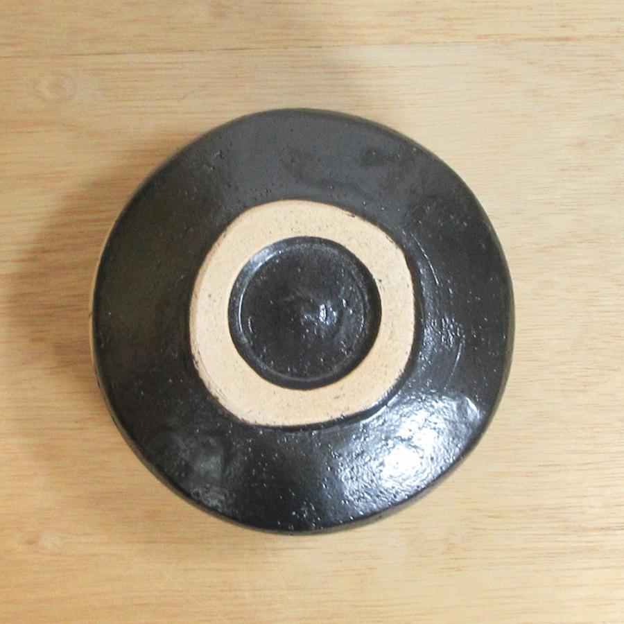 抹茶茶碗 黒織部抹茶碗 美濃焼 陶器 土物 26d41004-100 : 四季彩-陶器
