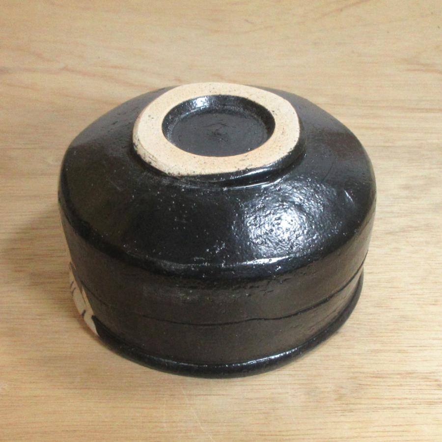 抹茶茶碗 黒織部抹茶碗 美濃焼 陶器 土物 26d41004-100 : 四季彩-陶器