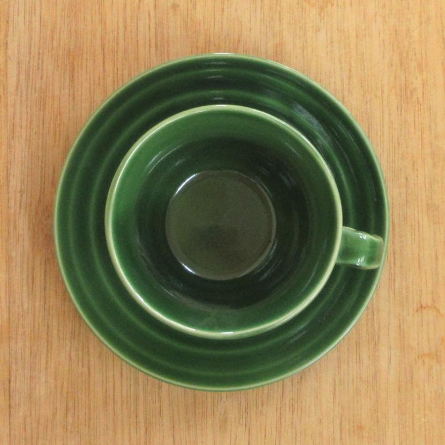 コーヒーカップ ソーサー 織部ブランカ 和陶器 おしゃれ 業務用 美濃焼