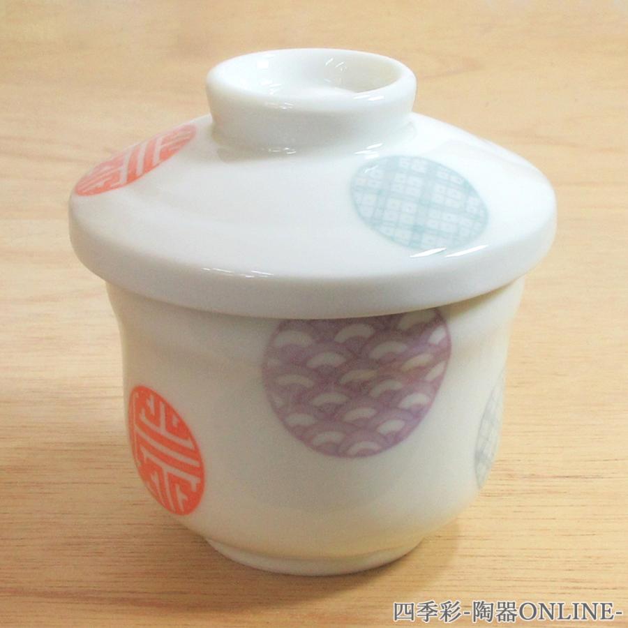 茶碗蒸し 器 源氏丸紋蒸し碗 おしゃれ 業務用 和食器 美濃焼 22a2 14 5a152 14 71e 四季彩 陶器online 通販 Yahoo ショッピング