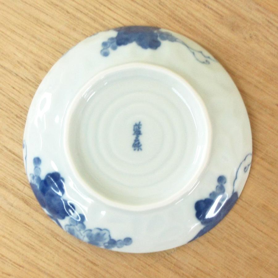 皿 小皿 丸皿 3.5皿 12cm 藍染ぶどう おしゃれ 和食器 業務用 美濃焼 22a284-40｜shikisaionline｜04