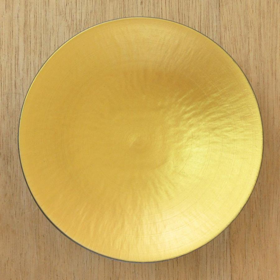 皿 刺身皿 向付 金ベタトチリ丸皿 おしゃれ 和食器 業務用 美濃焼