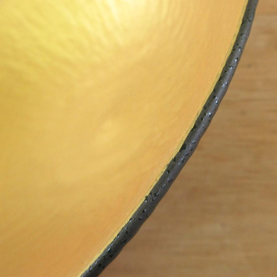 皿 刺身皿 向付 金ベタトチリ丸皿 おしゃれ 和食器 業務用 美濃焼