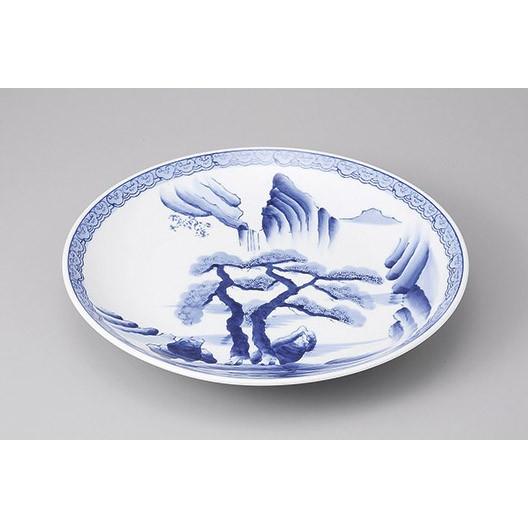 皿 盛り皿 山水15号皿 大皿 46cm おしゃれ 和食器 業務用 有田焼 24a403-23