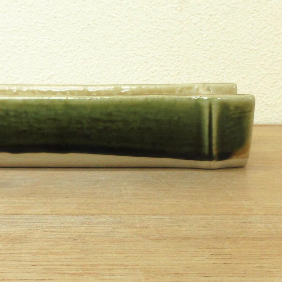 皿 刺身皿 向付 黄瀬戸竹割向付 おしゃれ 和食器 業務用 美濃焼 24a104