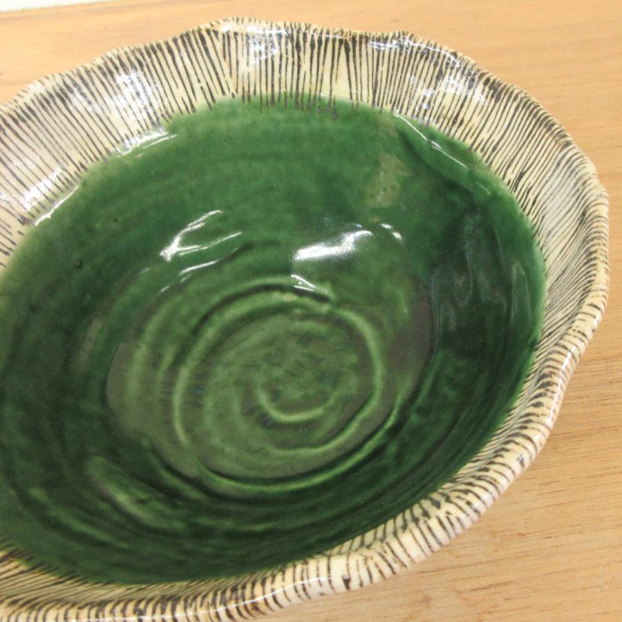 鉢 ボウル 盛り鉢 片口鉢 織部十草 20cm おしゃれ 和食器 業務用 美濃