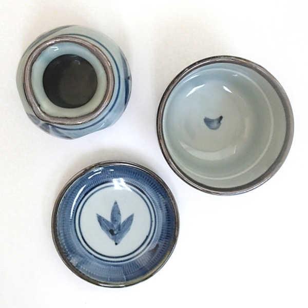 そば猪口 薬味皿 そば徳利 セット トチリ矢車 おしゃれ 業務用 美濃焼