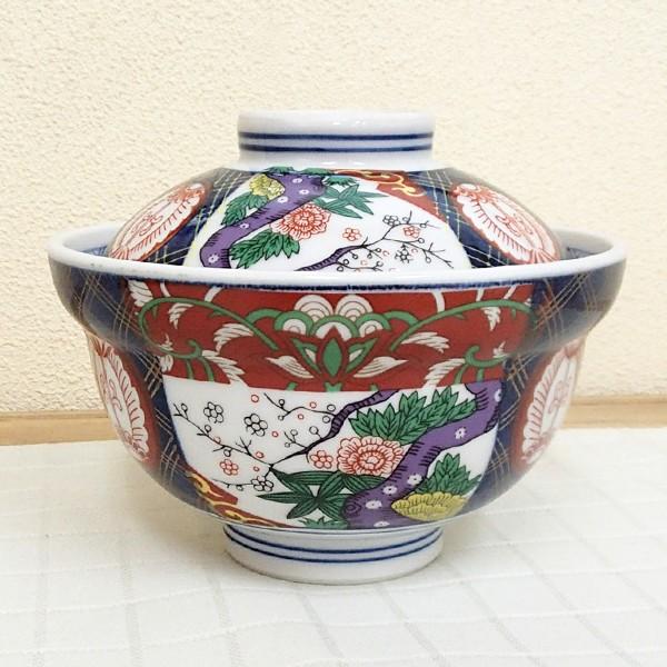 丼 蓋丼 牡丹4.5蓋丼 蓋付き おしゃれ 器 和食器 業務用 美濃焼 24a548