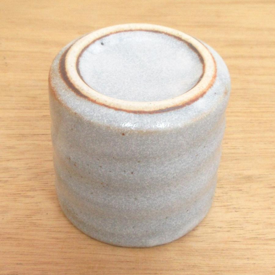 湯呑み 湯飲み 湯のみ茶碗 長湯呑み 六兵衛志野湯呑 土物 業務用 美濃