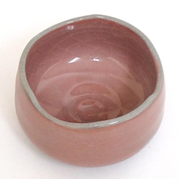 抹茶茶碗 桃山紅貫入 抹茶碗 美濃焼 陶器 土物 おしゃれ 24a620-21