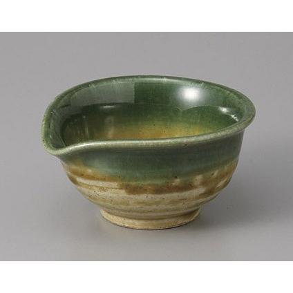 鉢 ボウル 小鉢 黄瀬戸織部 片口9.5cm小鉢 おしゃれ 和食器 業務用