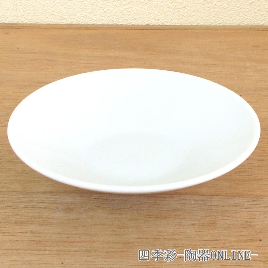 皿 スープ皿 17cm深皿 かがやき 白 おしゃれ 業務用 洋食器 美濃焼 y10-175-16｜shikisaionline