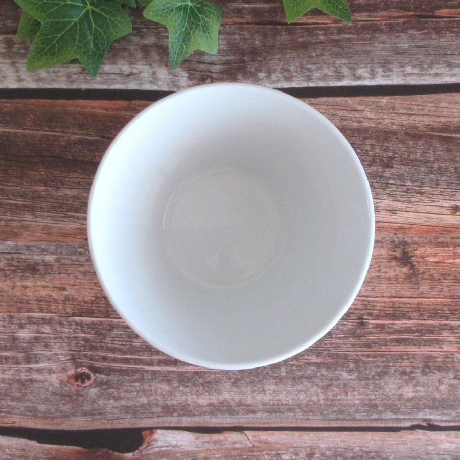 ボウル 深ボウル 15cm 水明 白 おしゃれ 業務用 洋食器 美濃焼 y12-42