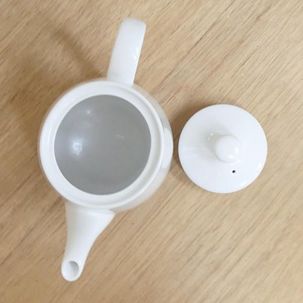 ティーポット 白 大 強化磁器 業務用食器 カフェ 食器 日本製 y12-146