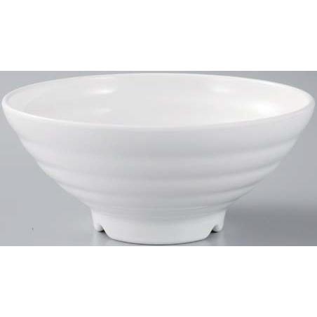 ラーメン丼 3cm ろくろ目麺鉢 白 メラミン食器 おしゃれ 業務用 中華食器 6 425 2 四季彩 陶器online 通販 Yahoo ショッピング