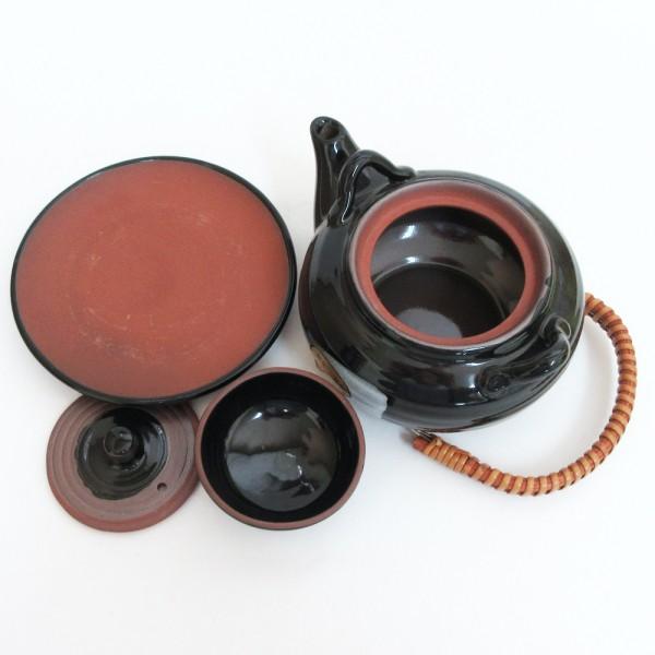 土瓶蒸し 器 セット 天目丸形土瓶むし 直火可 業務用 25d16905-640