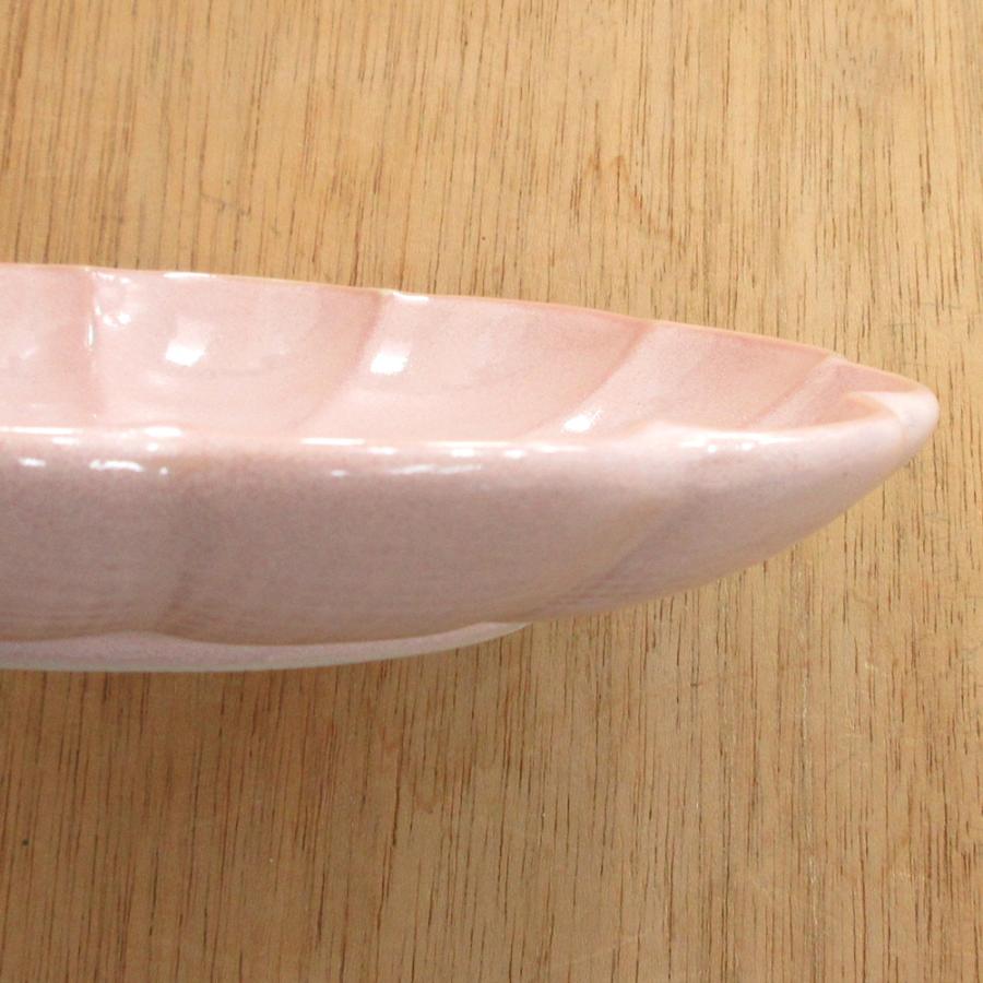 皿 中皿 ピンクうのふ花びら 16.6cm 取り皿 おしゃれ 和食器 皿 中皿 ピンクうのふ花びら 16.6cm 取り皿 おしゃれ 和食器