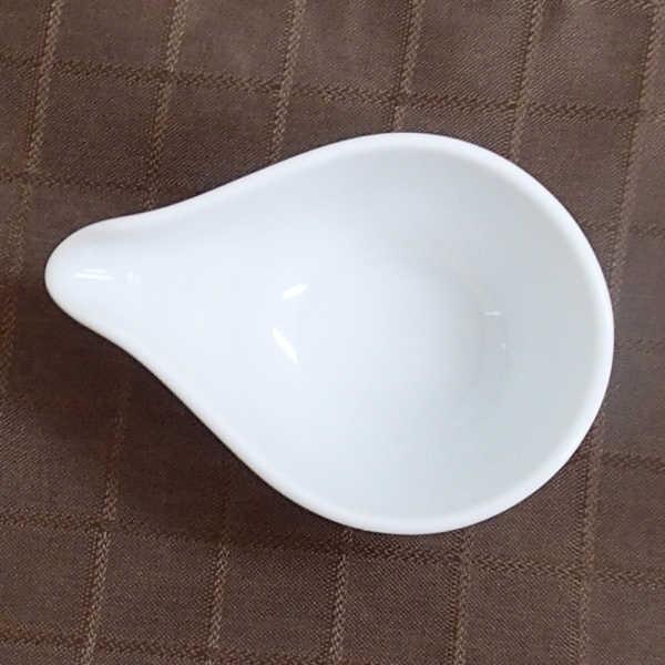 陶器 小鉢 片口ドレッシング 白 ミニ ソースポット 陶器 おしゃれ