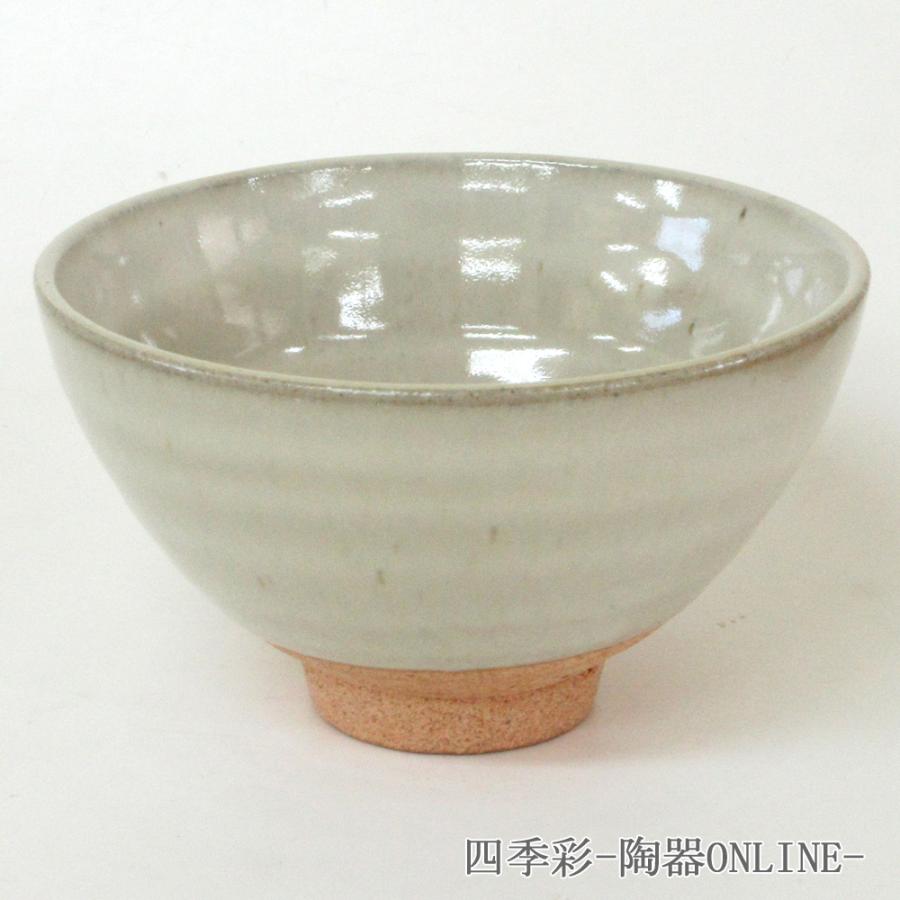 ご飯茶碗 陶器 白萩飯碗 大きめ おしゃれ 和食器 美濃焼 業務用