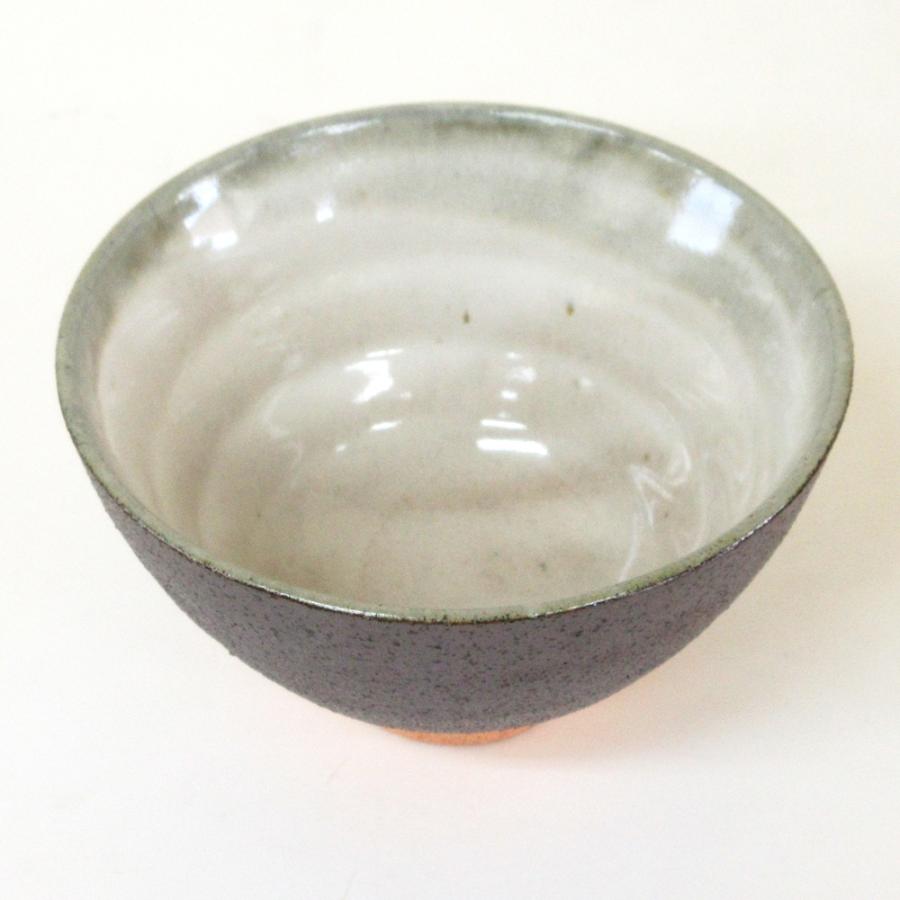 ご飯茶碗 陶器 黒萩飯碗 大きめ おしゃれ 和食器 美濃焼 業務用